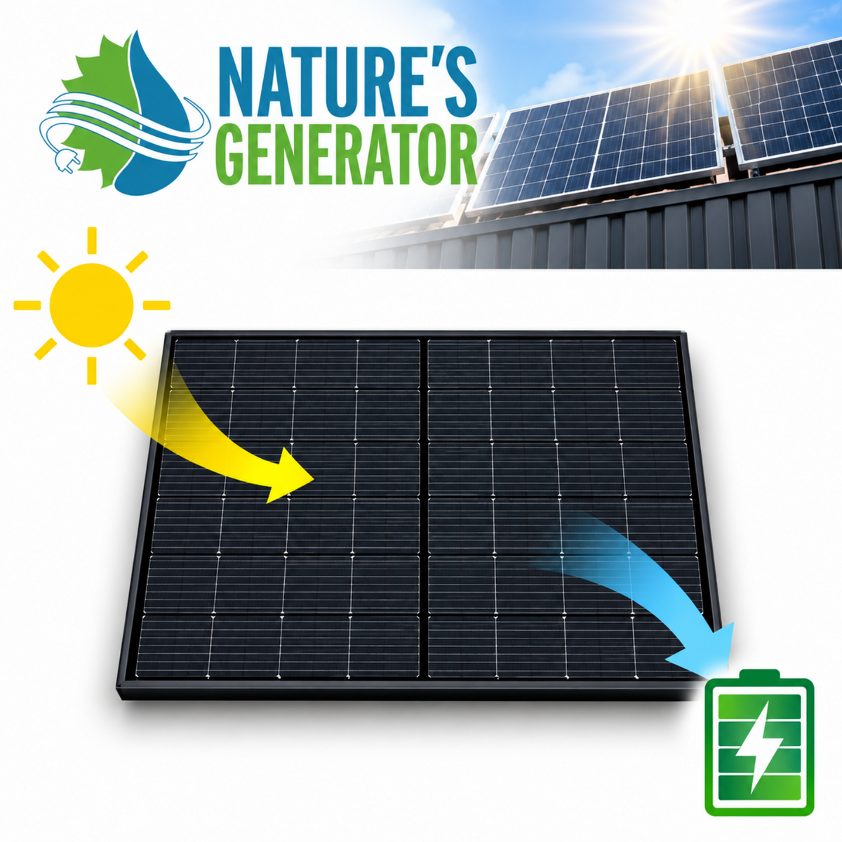 Rigid 440 Watt Bifacial Solar Panels (2 Pack)