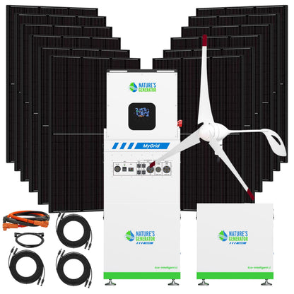 MyGrid 10K Gen 2 Solar and Wind Generator for Home