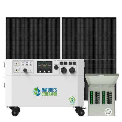 Powerhouse Gen 2 Solar Generator and Transfer Switch