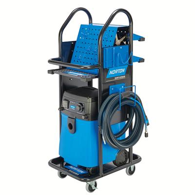 Norton Abrasives Bundle (Cart, Quantity Vac Unit and 1 Hose), Each - 12400